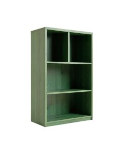 Olive Arc Freestanding Bookcase - Green (synthetic illustration; no displayed measurements)