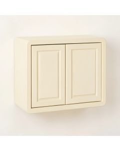 Bay Dale Wall-Mounted Entry Cabinet - Cream (synthetic illustration; no displayed measurements)