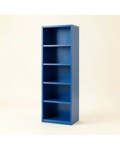 Fern Crest Narrow Cubby Tower - Blue (synthetic illustration; no displayed measurements)