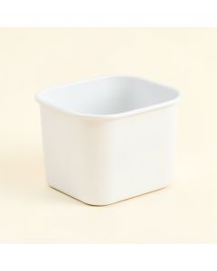 Holly Canyon Empty Raised Planter - White (synthetic illustration; no displayed measurements)