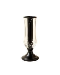 Flourished Crystal/Metal Sconce (synthetic illustration; no displayed measurements)