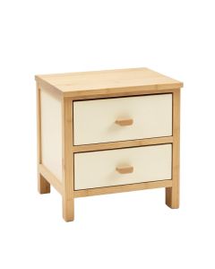 Olive Field Nightstand - Cream