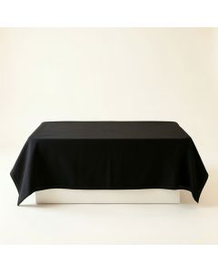 Brook Brook Flat Bed Sheet - Black (synthetic illustration; no displayed measurements)