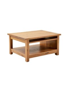 Benson Floor Shelf Coffee Table With Storage