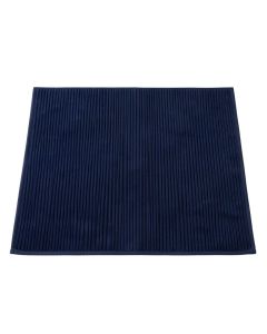 Linden Falls Bath Mat - Navy (synthetic illustration; no displayed measurements)
