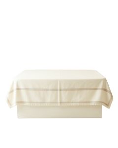 Willow Bend Flat Bed Sheet - Cream