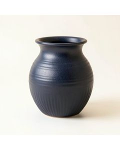 Fern Bridge Empty Decorative Vase - Navy (synthetic illustration; no displayed measurements)