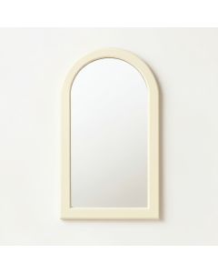 Dawn Crossing Framed Wall Mirror - Cream (synthetic illustration; no displayed measurements)