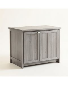 Shore Branch Freestanding Laundry Folding Counter - Gray (synthetic illustration; no displayed measurements)