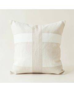 Reed Crest Filled Accent Pillow - Ivory (synthetic illustration; no displayed measurements)