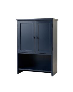Summit Brook Wall-Mounted Laundry Cabinet - Navy (synthetic illustration; no displayed measurements)