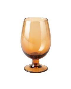 Lehner Owl In Tree 12 Oz . Glass Goblet