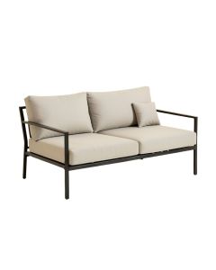 Wamac Patio Sofa With Cushions (synthetic illustration; no displayed measurements)