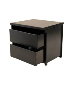 Rowan Dale Small-Parts Storage Drawer Cabinet - Black