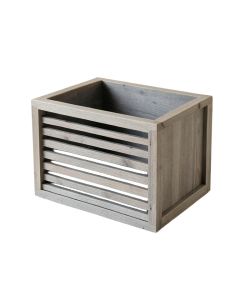 Hill Crest Empty Furniture-Style Litter Enclosure - Gray (synthetic illustration; no displayed measurements)