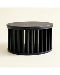 Rowan Bluff Shoe Storage Bench - Black (synthetic illustration; no displayed measurements)