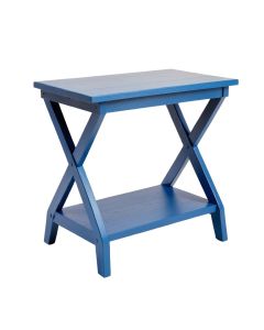 Oak Falls Side Table - Blue (synthetic illustration; no displayed measurements)