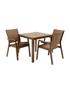 Isahag Patio 3 Piece Bistro Set