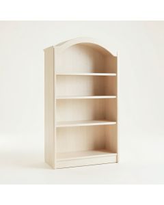 Clay Edge Freestanding Bookcase - Ivory (synthetic illustration; no displayed measurements)