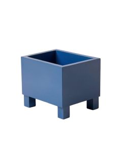 Aspen Bend Empty Raised Planter - Blue