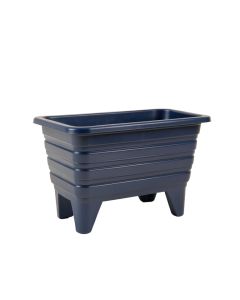 Willow Canyon Empty Raised Planter - Navy