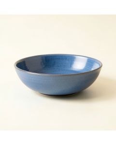 Slate Arc Dining Bowl - Blue (synthetic illustration; no displayed measurements)