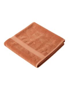 Hazel Crossing Bath Towel - Terracotta (synthetic illustration; no displayed measurements)
