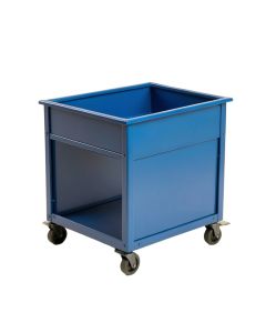 Elm Crossing Empty Rolling Workshop Cart - Blue (synthetic illustration; no displayed measurements)