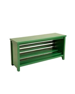 Briar Crest Shoe Storage Bench - Green (synthetic illustration; no displayed measurements)