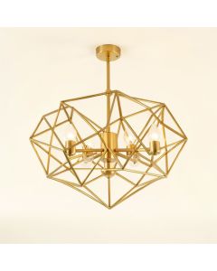 Vanwyk Unique/Statement Geometric Chandelier (synthetic illustration; no displayed measurements)