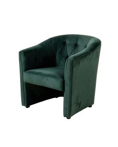 Brittanya Tufted Velvet Side Chair (synthetic illustration; no displayed measurements)