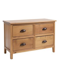 Acton Corn Rope 4 Drawer Accent Chest