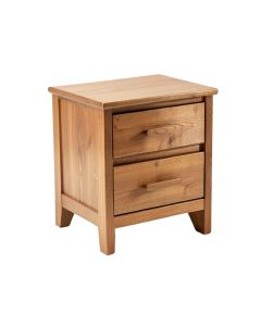 Canterbury Solid Wood 2 - Drawer End Table (synthetic illustration; no displayed measurements)