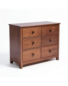 Step One 6 Drawer Double Dresser (synthetic illustration; no displayed measurements)