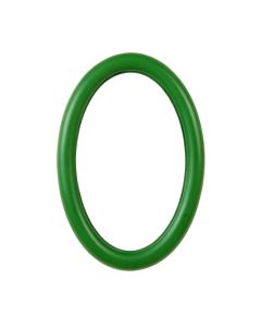 Moss Arc Framed Wall Mirror - Green