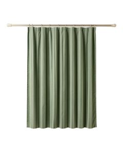 Glen Arc Shower Curtain Hanging Flat From A Plain Rod (synthetic illustration; no displayed measurements)