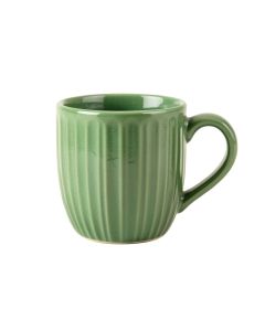 Sage Branch Ceramic Mug - Green