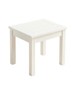 River Brook Compact Balcony Table - White (synthetic illustration; no displayed measurements)