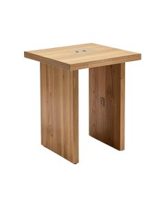 Sobro Smart End Table With Built-In Outlets (synthetic illustration; no displayed measurements)