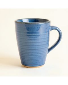Summit Crest Ceramic Mug - Blue (synthetic illustration; no displayed measurements)