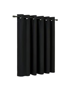 Siple Solid Blackout Thermal Insulated Grommet Single Curtain Panel
