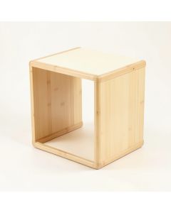 Ash Field Side Table - Cream (synthetic illustration; no displayed measurements)