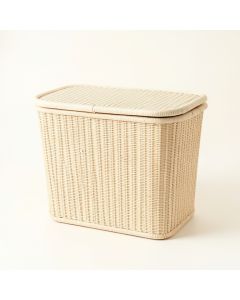 Dawn Crossing Laundry Hamper - Ivory (synthetic illustration; no displayed measurements)