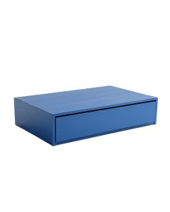 Summit Field Desktop Monitor Riser - Blue (synthetic illustration; no displayed measurements)