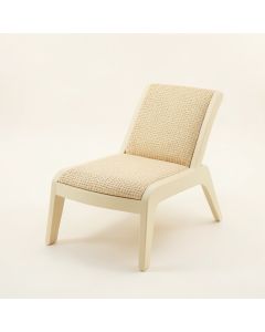 Birch Canyon Outdoor Lounge Chair - Cream (synthetic illustration; no displayed measurements)