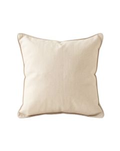 Slate Bend Filled Accent Pillow - Beige
