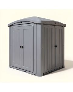 Yukon 11 Ft. W X 9 Ft. D Plastic Storage Shed (synthetic illustration; no displayed measurements)