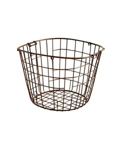 Wire Basket With Label Holder