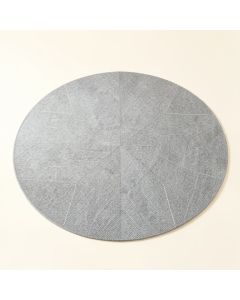 Cedar Bluff Round Area Rug - Gray (synthetic illustration; no displayed measurements)