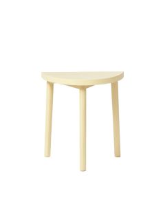 Stone Brook Compact Balcony Table - Cream (synthetic illustration; no displayed measurements)